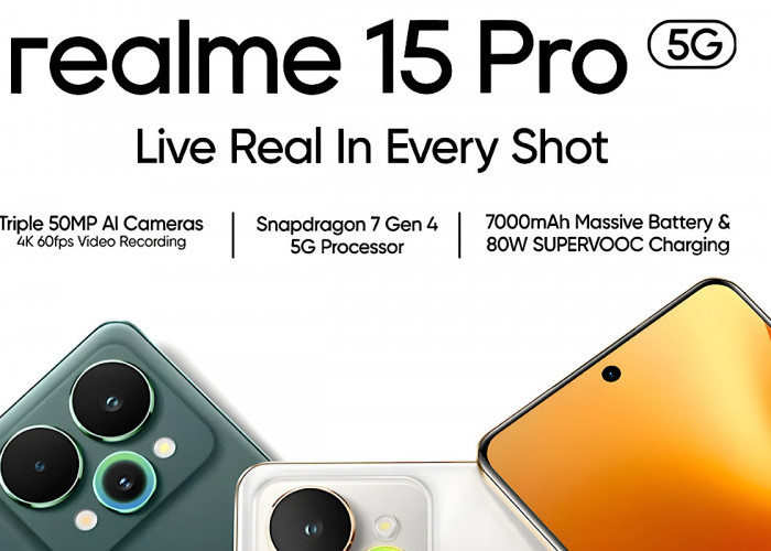 Realme 15 Pro 5G, HP Punya Banyak Fitur AI Gratis, Smartphone Pemuas Gaya Hidup 