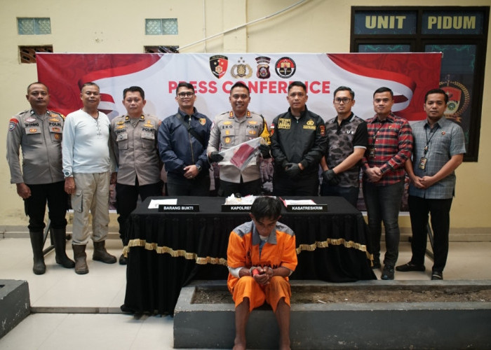 Gegara Hutang, Pelaku Penusuk Karyawan PT SAML di OKI Ditangkap Hitungan Jam