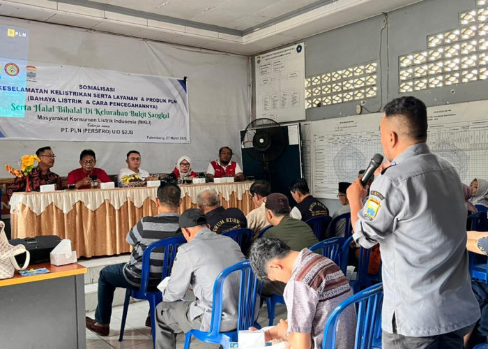 PLN UP3 Palembang Gencarkan Edukasi Keselamatan Listrik, Warga Diingatkan Waspada Risiko di Rumah