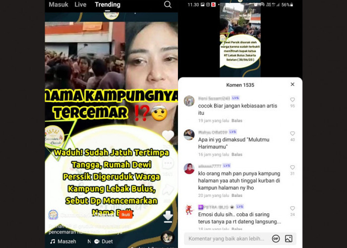 Apa ini Dimaksud Mulutmu Harimaumu, Senjata Makan Tuan, Komentar Pedas Warganet Banjiri Video Dewi Perssik 