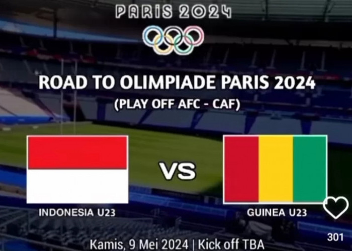Laga Play-off Olimpiade 2024: Indonesia Vs Gueina Digelar Tertutup, Ini Trik Nonton Pertandingan Streamingnya?