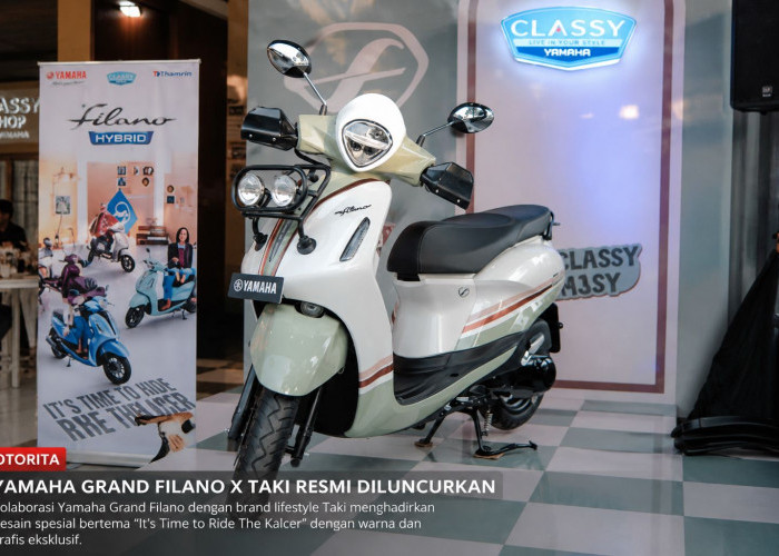 Yamaha Grand Filano x TAKI Hadirkan Kolaborasi Spesial, Gabungkan Gaya Klasik Modern dan Pengalaman Lifestyle