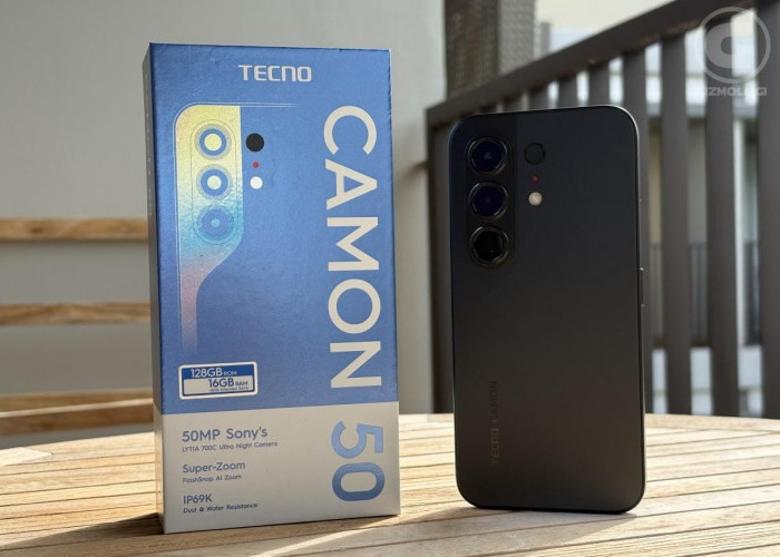 Tecno Camon 50 Hadirkan Perpaduan Kapasitas Baterai Besar 6150 mAh dengan Pengisian Daya Cepat