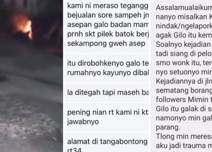 2 Pria ODGJ di Palembang Bikin Resah, Sering Bakar-bakaran dan Peluk Istri Orang, Viral di Medsos