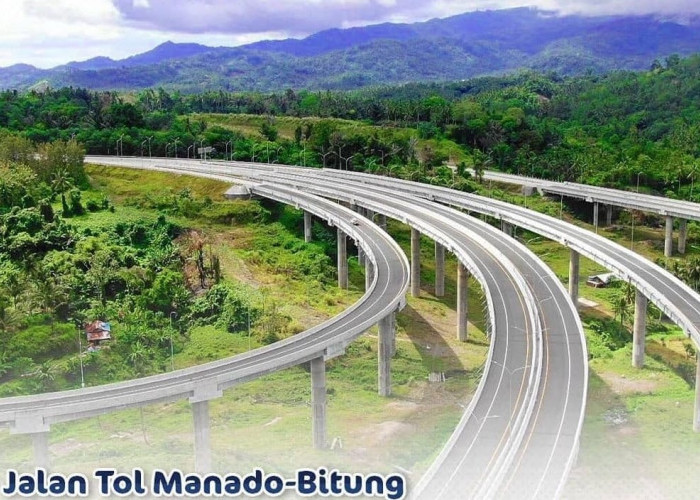 Sensasi Jembatan Layang dengan Panaroma Indah Membentang di Jalan Tol Pekanbaru-Padang  