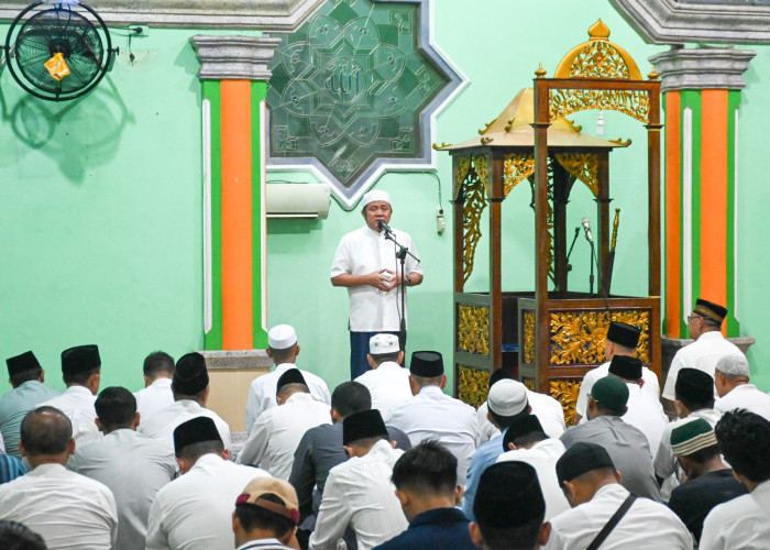  Pelindo Reg 2 Palembang dan Lanal Gelar Pengajian Ramadan 1447H Bersama Forkompinda Sumsel