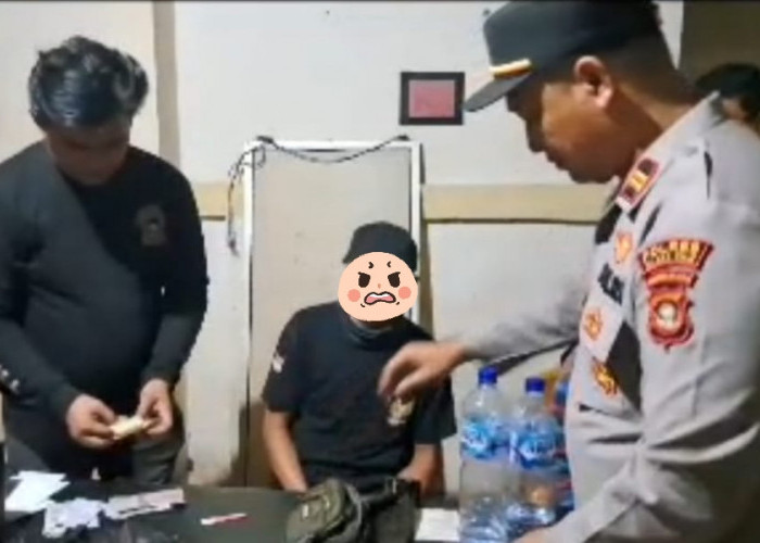 Lakukan Pungli di Simpang Belimbing, Terduga Pelaku Digelandang ke Polsek Gunung Megang
