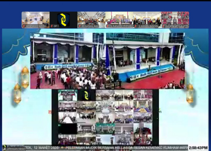 912 Peserta Mudik Bareng Kemenkum Dilepas Wamen Hukum, Kanwil Sumsel Siap Sambut di Palembang