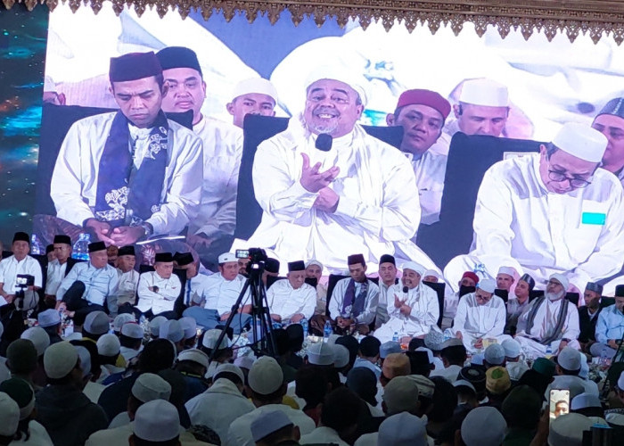 Ribuan Jamaah Hadiri 40 Hari Wafatnya KMS H Halim Ali, UAS dan Habib Rizieq Kenang Kebaikan Almarhum