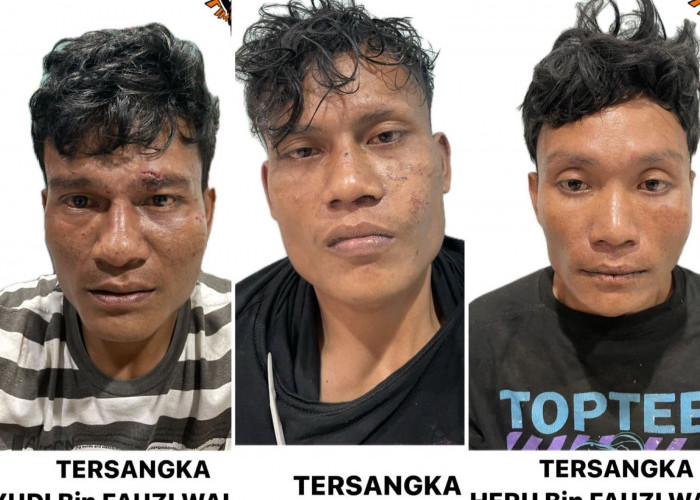 Jatanras Polda Sumsel Tangkap 3 Kakak Beradik yang Habisi Nyawa Guru Ngaji di Talang Kelapa, Tuh Tampangnya!