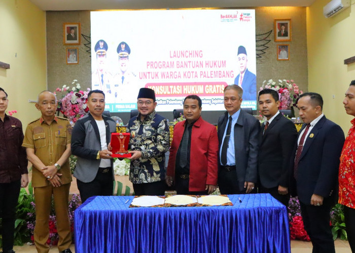 Pemkot Palembang Sediakan Bantuan Hukum Gratis untuk Masyarakat