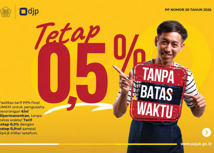 DJP Tegaskan Komitmen Dukung UMKM Naik Kelas Melalui PP Nomor 20 Tahun 2026