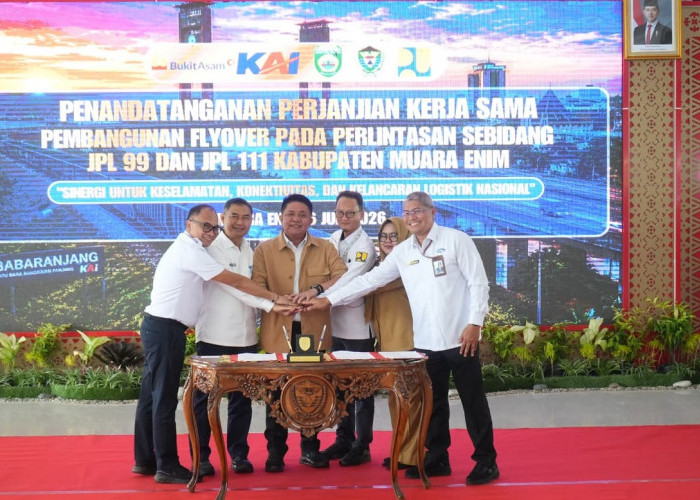 Bukit Asam Perkuat Kolaborasi Bangun Flyover Simpang Belimbing dan Ujan Mas, Tingkatkan Keselamatan Masyarakat