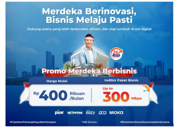 Rayakan 80 Tahun Indonesia Merdeka, Telkom Berikan Promo Berlangganan Paket  Indibiz Promo Merdeka Berbisnis