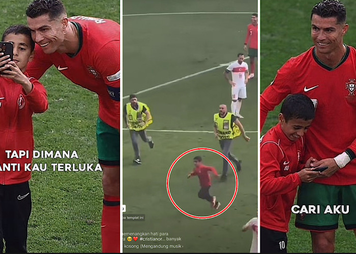 Cristiano Ronaldo Memenangkan Hati Para Penggemarnya, Laga Portugal vs Turki Beberapa Kali Replay Ini Sebabnya