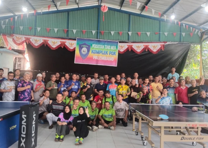 12 Tim Ikuti Turnamen Tenis Meja Beregu Ganda PTM PDK Cup 2026