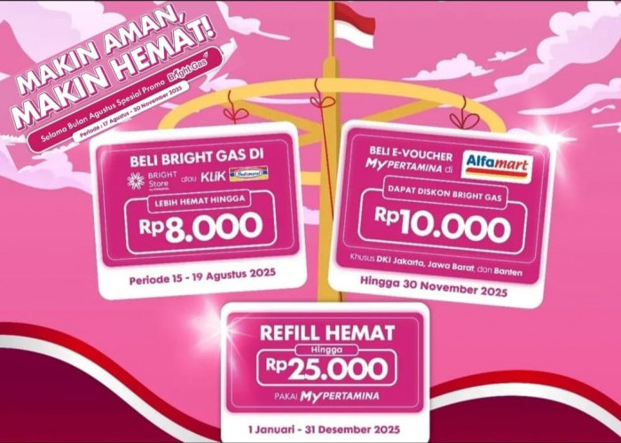 Cara Dapat Bonus E-Voucher Rp10.000 dari Bright Store Selama Promo Kemerdekaan 17–31 Agustus 2025