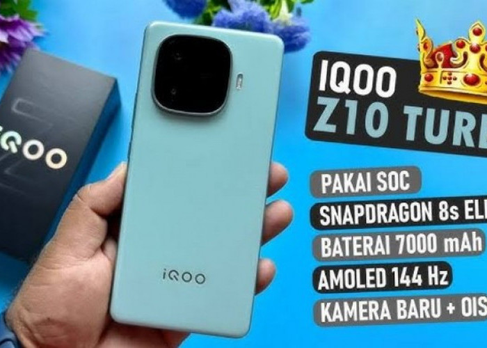 iQOO Z10 Diluncurkan, Bawa RAM 16GB dan Android 15, Siap Bersaing di Kelas Ponsel Flagship