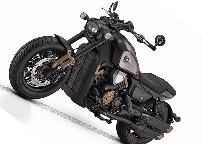 Speedo Motor Cruiser SRV 600V Makin Modern, User-Friendly Informatif & Jelas di Siang Hari Pakai High Contrast