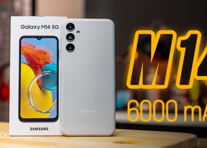 Samsung Galaxy M14 5G Pilihan HP Fitur Premium dan Baterai Jumbo, Menyambut Tahun Baru Kian Terjangkau!