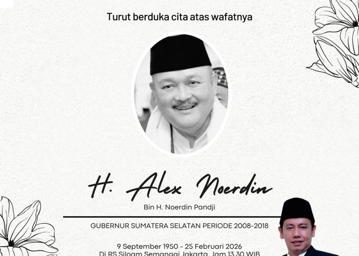 Ruspanda Karibullah Anggota DPRD Palembang: Turut Berduka Cita atas Meninggalnya H Alex Noerdin