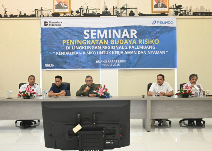 Pelindo Regional 2 Palembang Gelar Seminar Peningkatan Budaya Risiko untuk Perkuat Manajemen Risiko