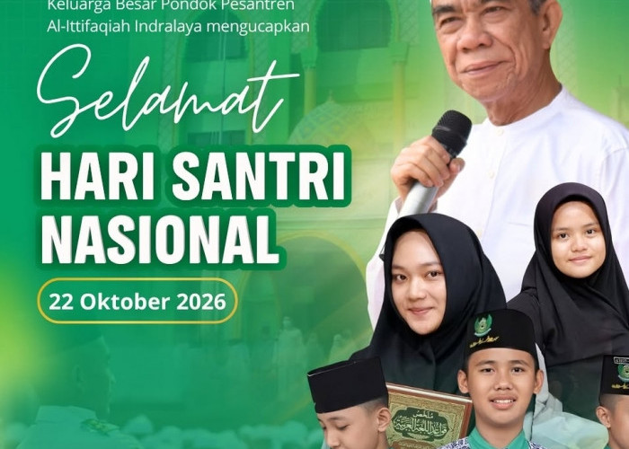 HARI SANTRI NASIONAL 2026: Jangan Hanya Dipersiapkan untuk Mengisi Zaman, tetapi untuk Menciptakan Zaman!