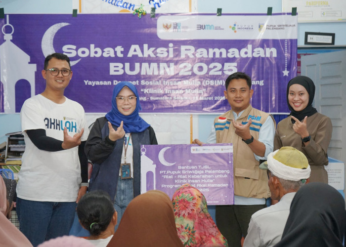 Pusri Palembang Gelar Program Sobat Aksi Ramadan Ramadan 2025