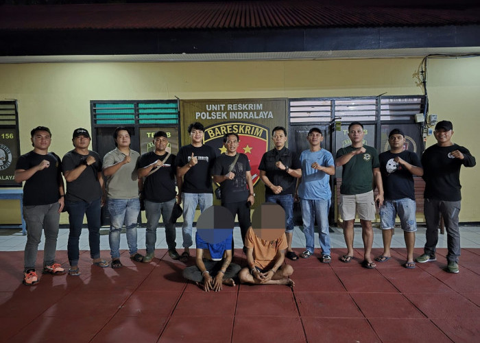 Tim Gabungan Polres Ogan Ilir & Polsek Indralaya Amankan Pelaku Pembegal Pasangan Kekasih di Tanjung Senai