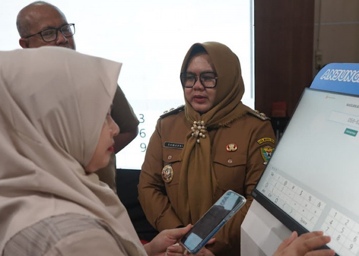 Wakil Bupati Muara Enim Luncurkan Anjungan Digital Desa Beragi Membara 