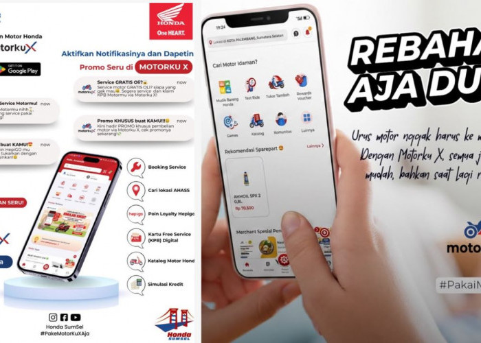 MotorKu X Permudah Urusan Servis Motor Honda, Booking Bengkel hingga Klaim KPB Kini Bisa Lewat Genggaman
