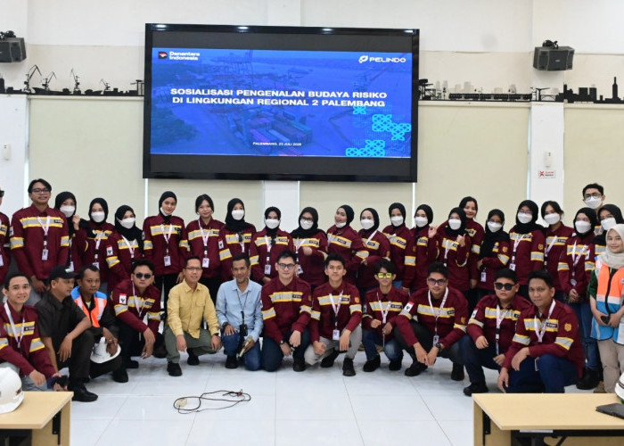 Mengenal Penerapan K3 di Pelabuhan, Mahasiswa Sertifikasi K3 Lakukan Kunjungan Edukatif ke Pelabuhan Boom Baru