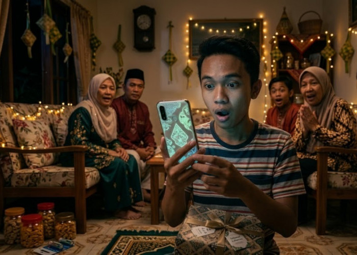 HP 1 Jutaan Desain Punggung Kaca Glow in the Dark 2026: Hadiah Lebaran Murah Tapi Dikira Smartphone 3 Jutaan