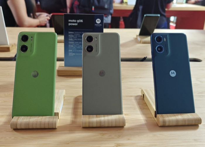 Motorola Moto G06 Power Usung Perpaduan Performa Mumpuni dan Perlindungan Sertifikasi IP64