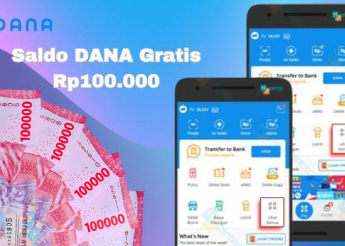 Cuma Verifikasi Nomor WhatsApp Dapat Saldo Dana Gratis Rp100.000, Masa Sih? Buktikan dengan Cara Ini!