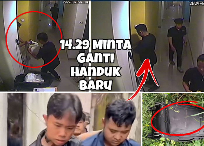 Pembunuh Wanita Dalam Koper Ganti Handuk Baru Sebelum Bawa Uang Rp43 Juta Buat Resepsi Nikah di Palembang
