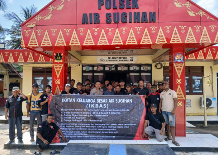 Kasus Penembakan di Air Sugihan, IKBAS  Apresiasi Polsek, Kepercayaan Masyarakat Kekuatan Polri