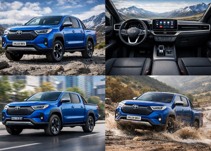 Toyota Hilux Pick-Up Listrik (BEV) Resmi Hadir, Legenda Tangguh Kini Masuk Era Tanpa Emisi, Cek Ini Speknya 