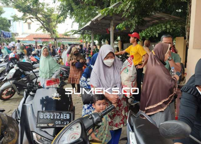 Operasi Pasar Pemkot Palembang, Beras 10 kg Dijual Rp50 Ribu