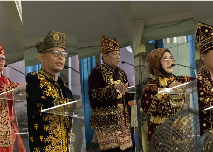 Lima Guru Besar UIN Jambi Resmi Dikukuhkan, Ruhiologi Jadi Sorotan, Menjawab Dampak Negatif Internet dan AI