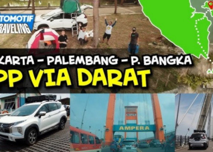 Road Trip Hemat Naik Motor dari Palembang ke Bangka Belitung, Modal Tipis Sensasi Liburan Eksotis