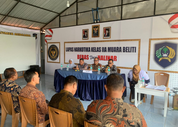 Lapas Narkotika Muara Beliti Gelar Tes Urine: Seluruh Pegawai dan Warga Binaan Terbukti Negatif Narkoba