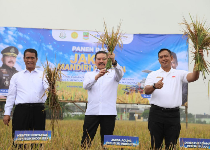 Jaksa Agung Minta Jajarannya Dukung Program Kementerian Pertanian, untuk Swasembada Pangan Nasional