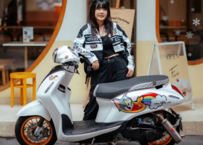 Tampil Beda! Ini 6 Inspirasi Modifikasi Yamaha Grand Filano Kalcer