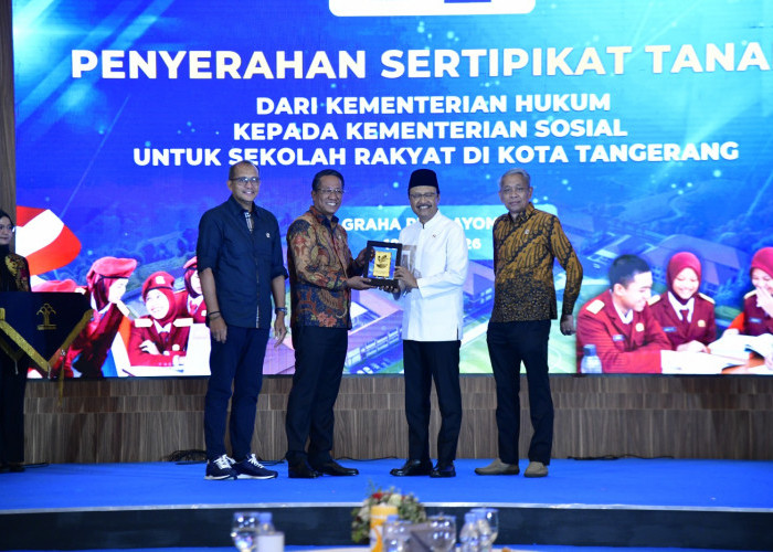 Menkum Supratman Andi Agtas Serahkan Lahan 6,3 Hektare untuk Sekolah Rakyat, Dukung Program Prabowo
