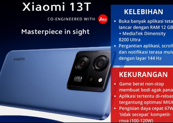 Review Komplit Xiaomi 13T, Ponsel Multitasking Tanpa Batas dengan RAM 12 GB