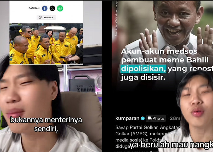 Pitengz Ingatkan Menteri Bahlil Jangan Baper, Orang Bikin Meme Karena Kesal Kebijakan Kok Aneh-aneh