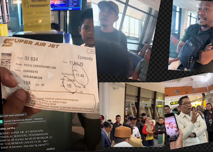 Ramai Video Super Air Jet Kena Luapan Emosi Calon Penumpang, Dapat Julukan Maskapai Terdelay