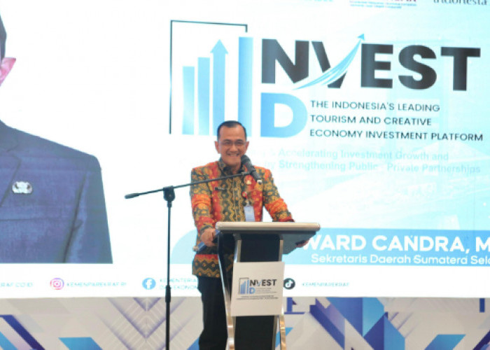 Tonggak Dunia Investasi, Sekda Edward Candra Resmi Buka Kegiatan Invest ID dan Leaders Talkshow