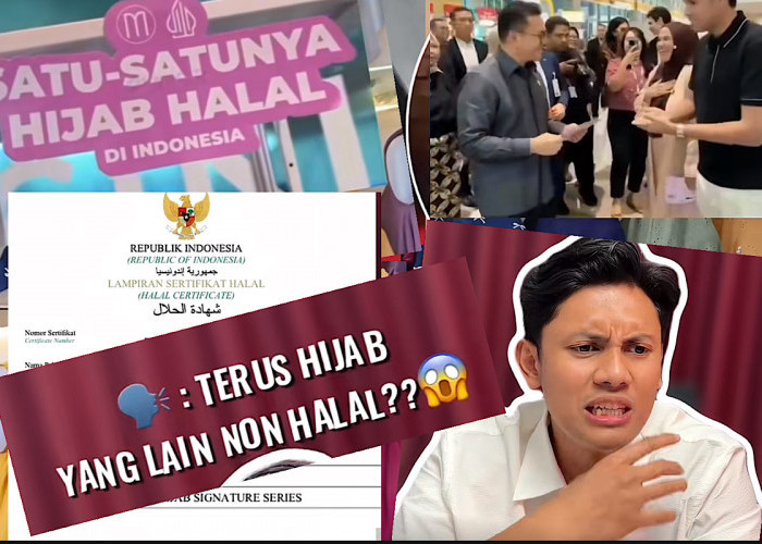 WOW, Pria Ini Klaim Jilbab UMKM Mamanya Jadi Satu-satunya Yang Halal di Indonesia 